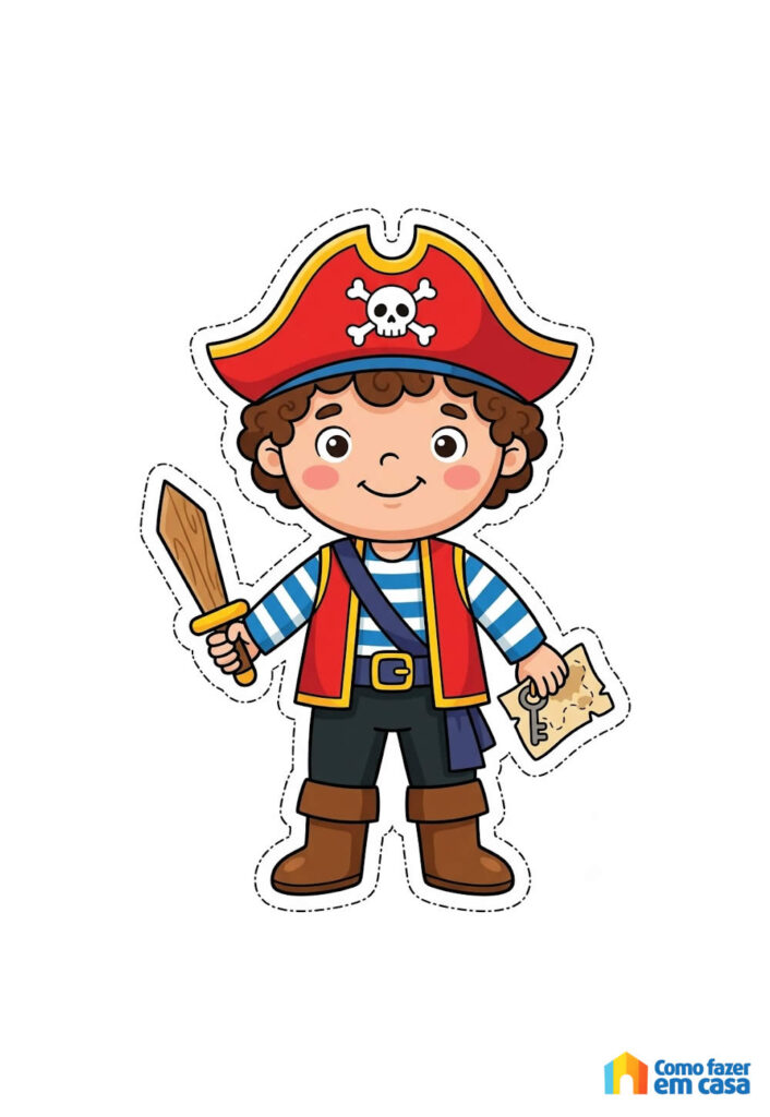 Molde de Pirata
