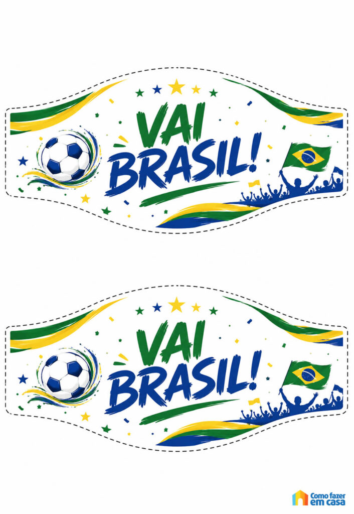 Molde de Rótudo da Seleção Brasileira