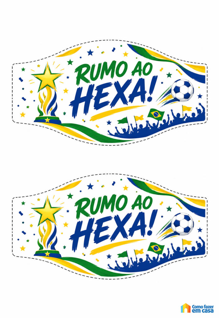 Rótulo do Brasil para Imprimir