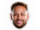 Rosto de Neymar para Imprimir - Moldes