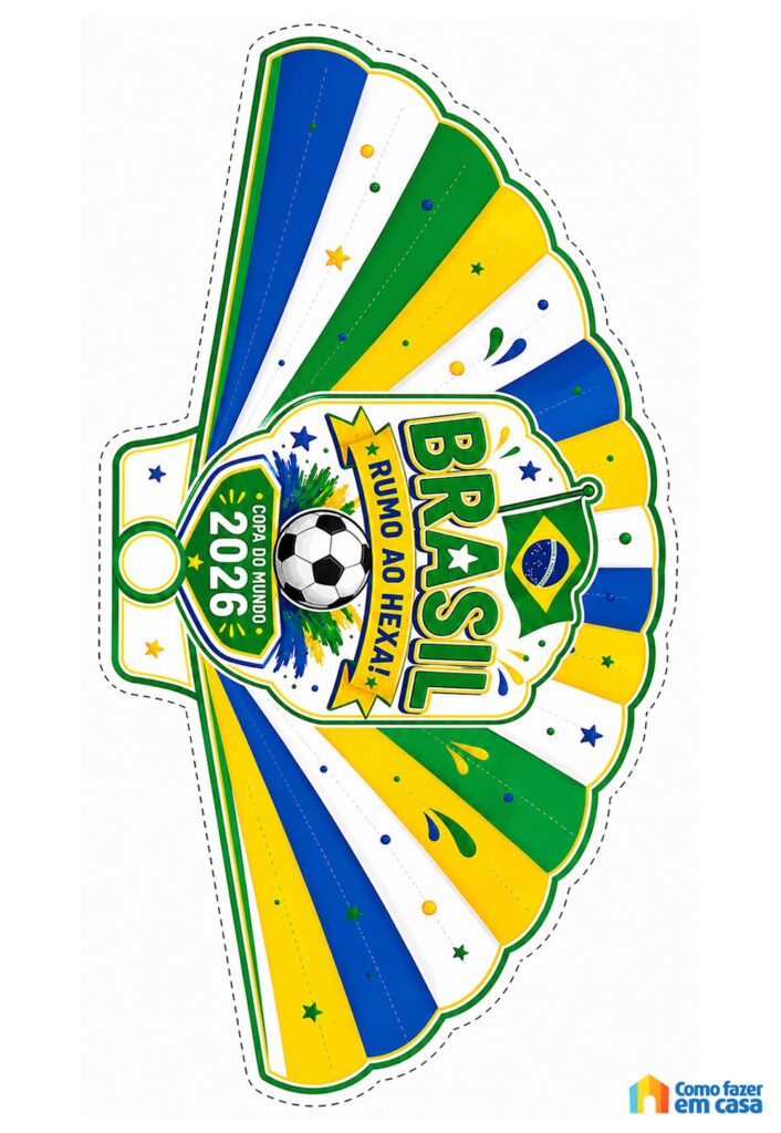 Leque do Brasil - Copa do Mundo