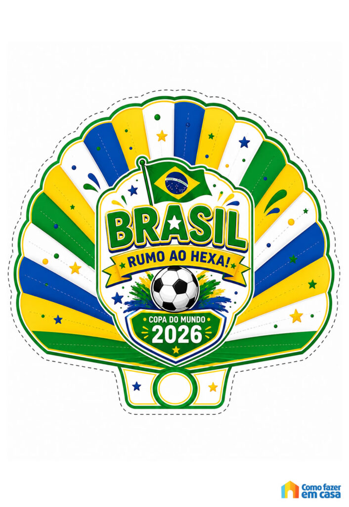 Leque do Brasil - Copa do Mundo