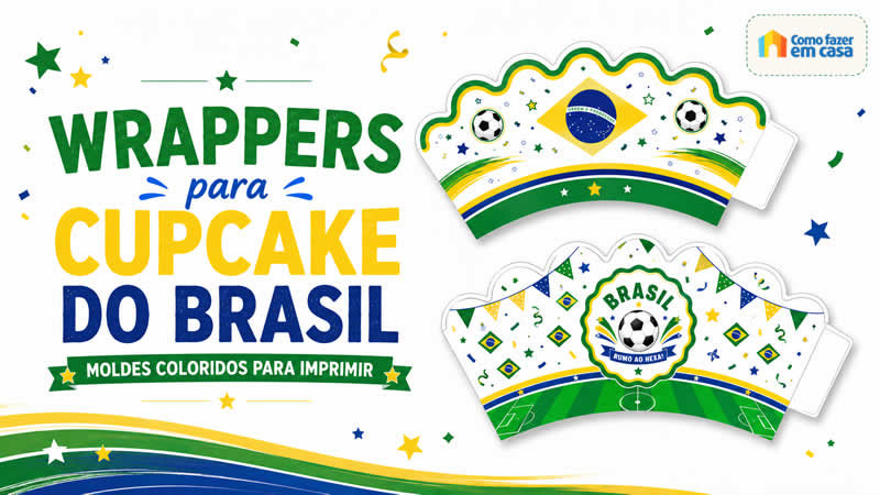 Wrapper do Brasil para Cupcake