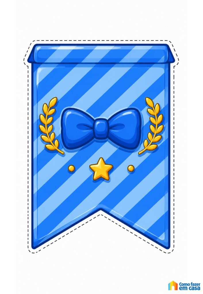 Bandeirinha de Dia dos Pais