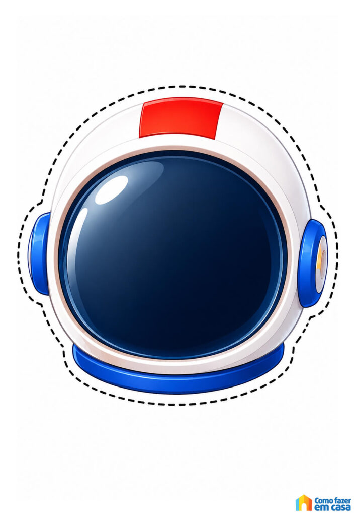 Molde de Capacate de Astronauta