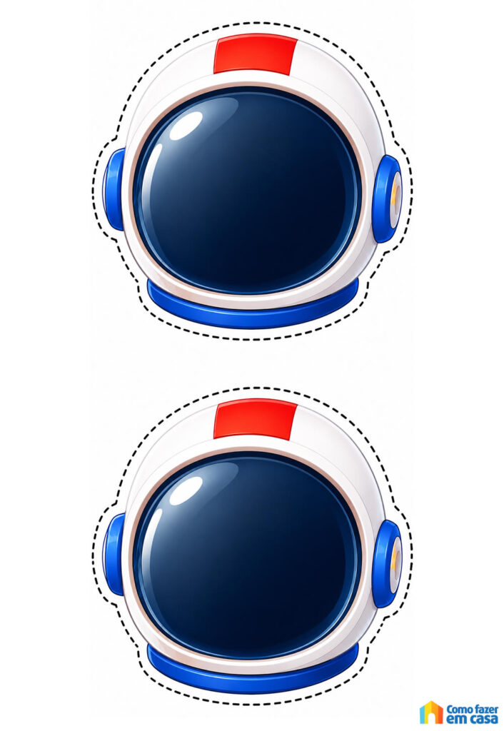 Moldes de Capacates de Astronauta