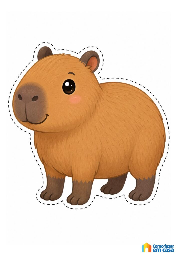 Molde Grandede Capivara