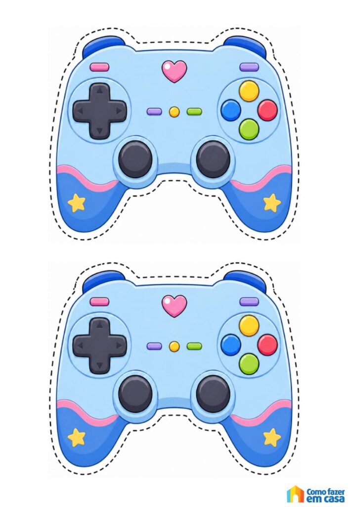 Moldes de Controle de Videogame