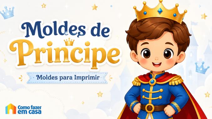 Moldes de Príncipes para Imprimir