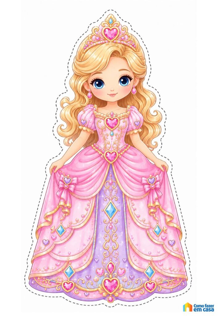 Molde de Princesa Grande