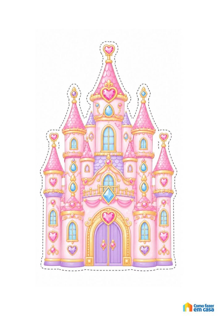 Molde de Castelo de Princesa