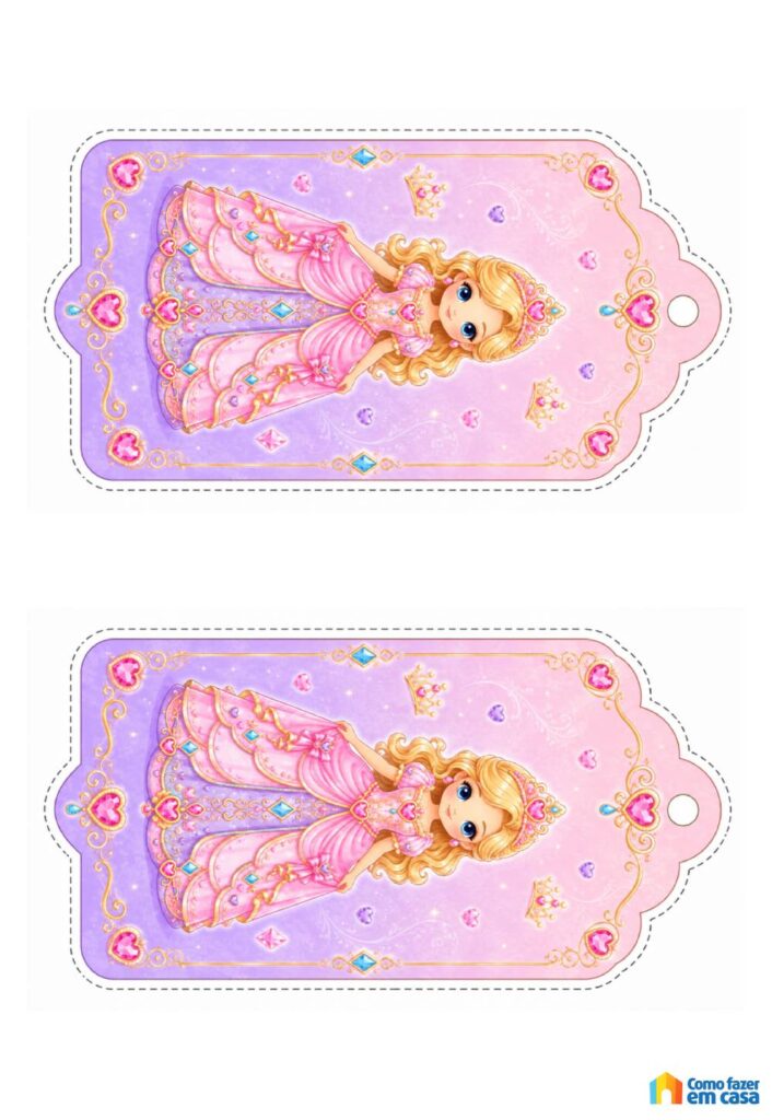 Lembrancinhas para Festa Princesa
