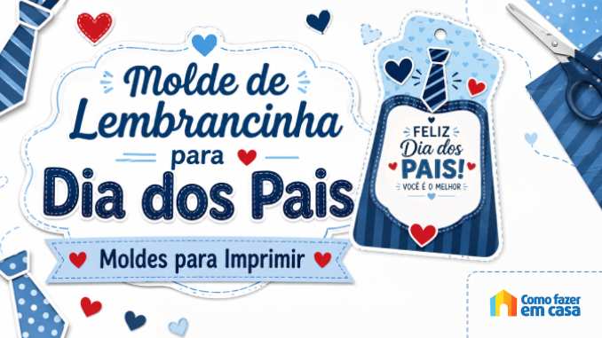 Molde de Lembrancinhas de Dia dos Pais