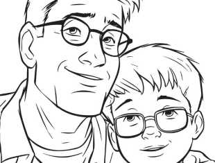 Desenhos de Dia dos Pais