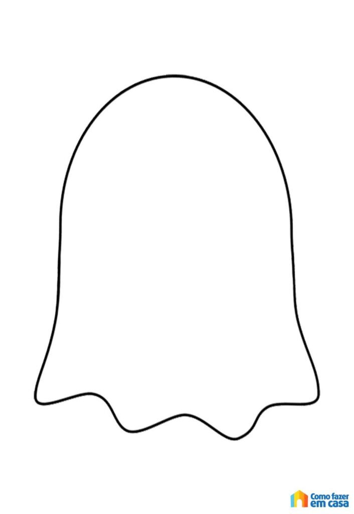 Molde Simples de Fantasma