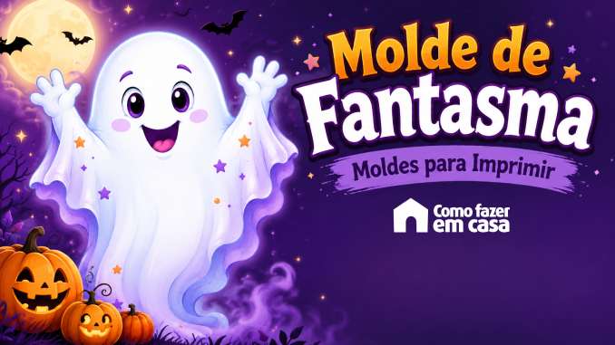 Moldes de Fantasmas para Imprimir