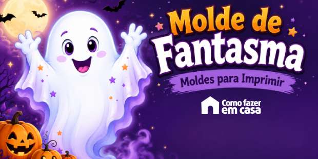 Moldes de Fantasmas para Halloween