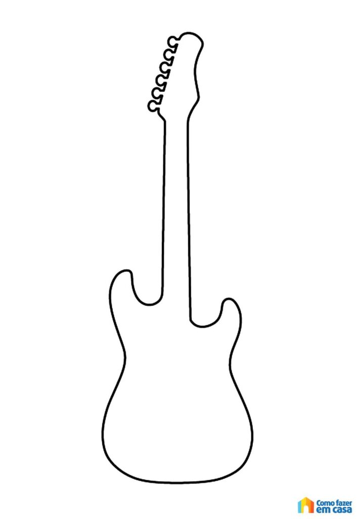 Molde de Guitarra