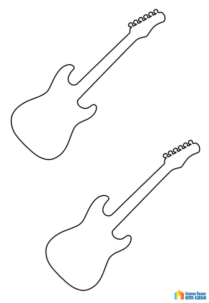 Molde de Guitarras