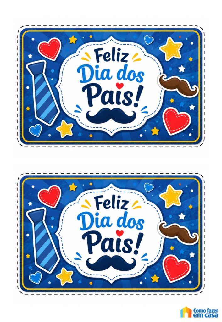 Rótulos de Refrigerante para Dia dos Pais