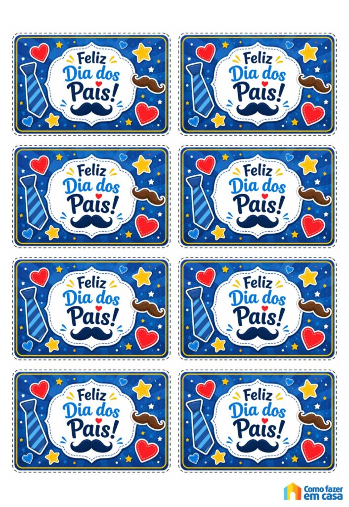 Rótulos de Dia dos Pais