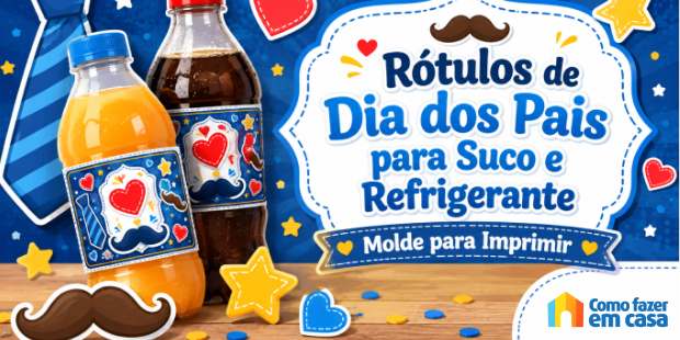 Rótulos de Dia dos Pais para Imprimir