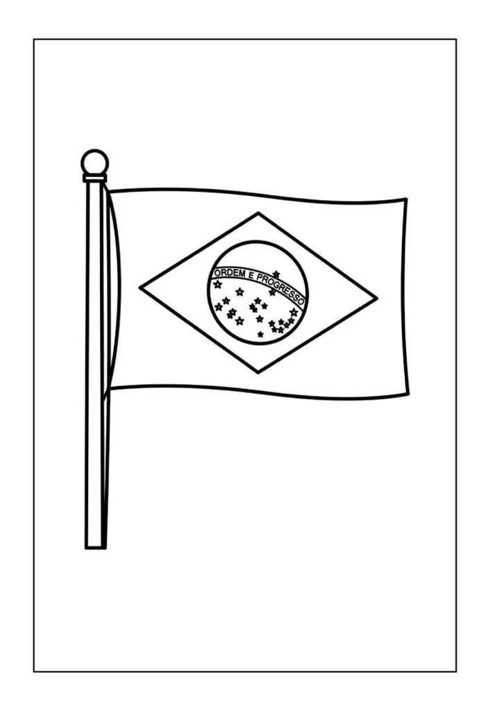 Desenhos de 7 de Setembro para imprimir