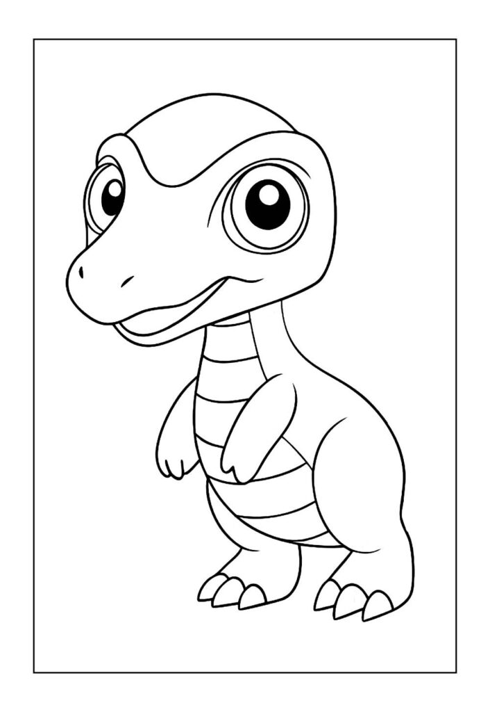 Desenhos de Velociraptor para imprimir