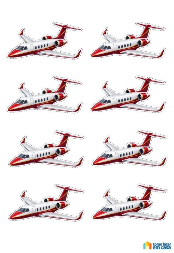 Moldes de Aviões Pequenos