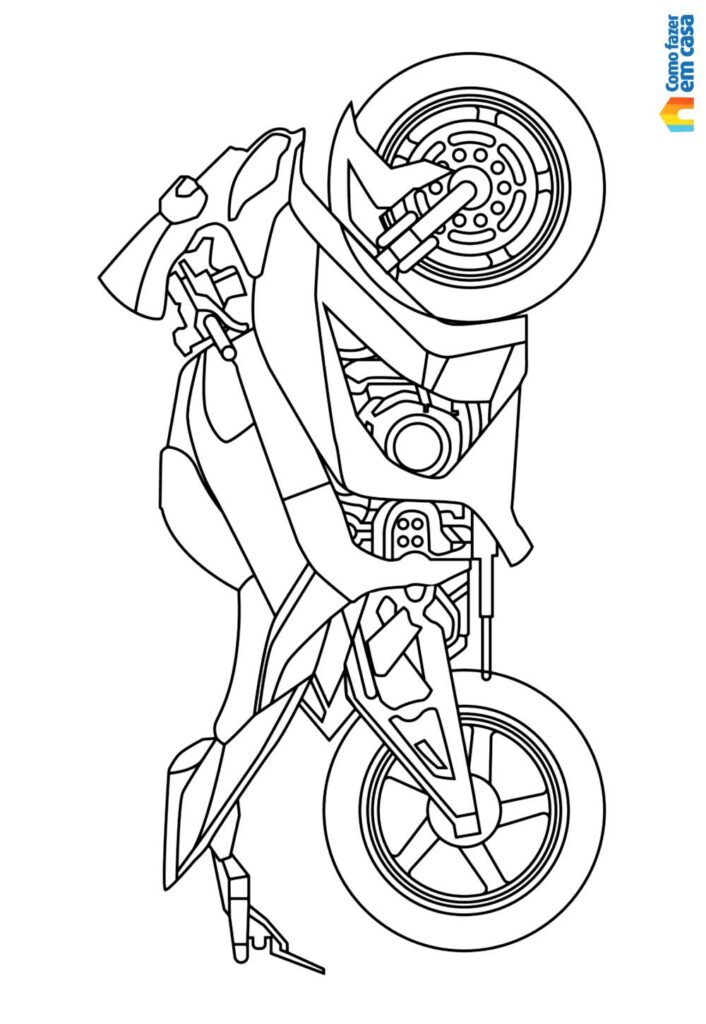 Molde de Moto