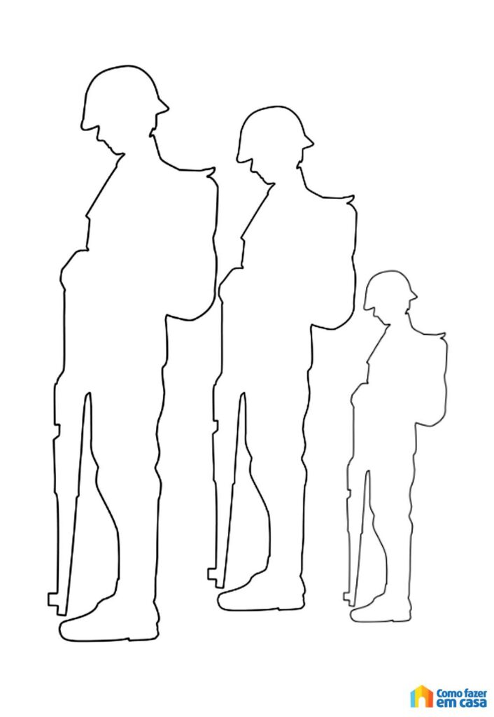 Moldes de Soldados