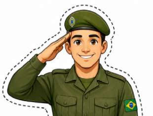 Moldes de Soldados Brasileiros