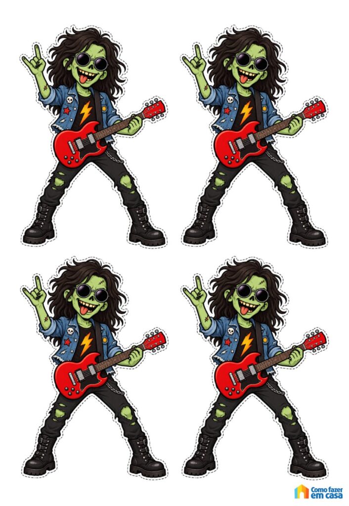 Molde de Zumbi