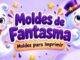 Moldes de Fantasminhas para Imprimir