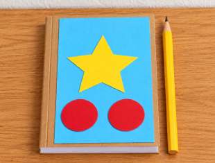 Bloco de notas decorado