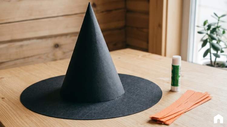 Chapéu de Bruxa para Halloween passo a passo