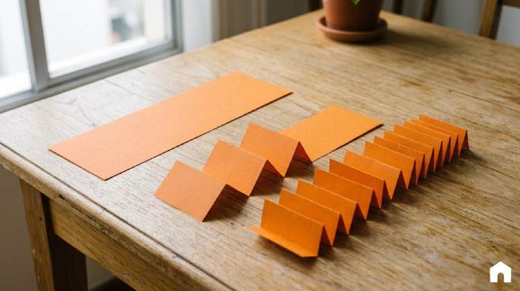 Aprenda como fazer Decoração de Halloween com Papel Sanfonado