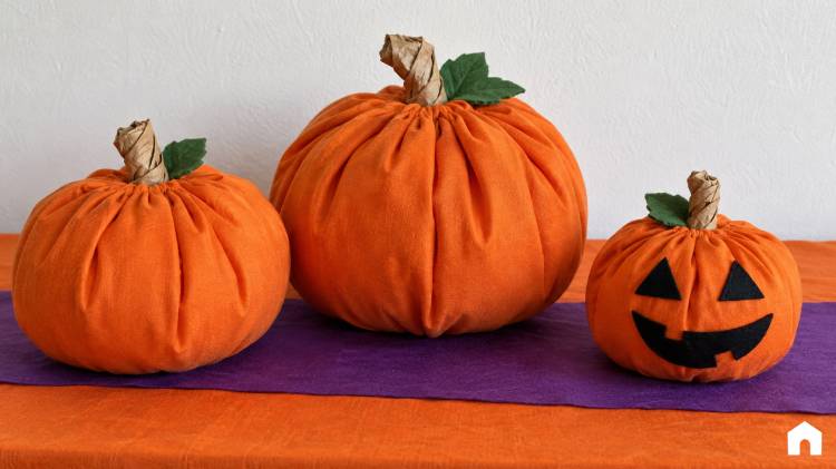 Decoração de Abóbora de Halloween