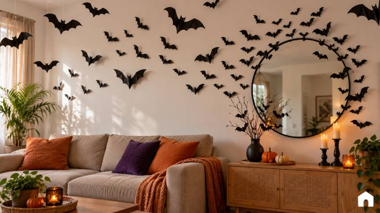 Decoração com Morcegos