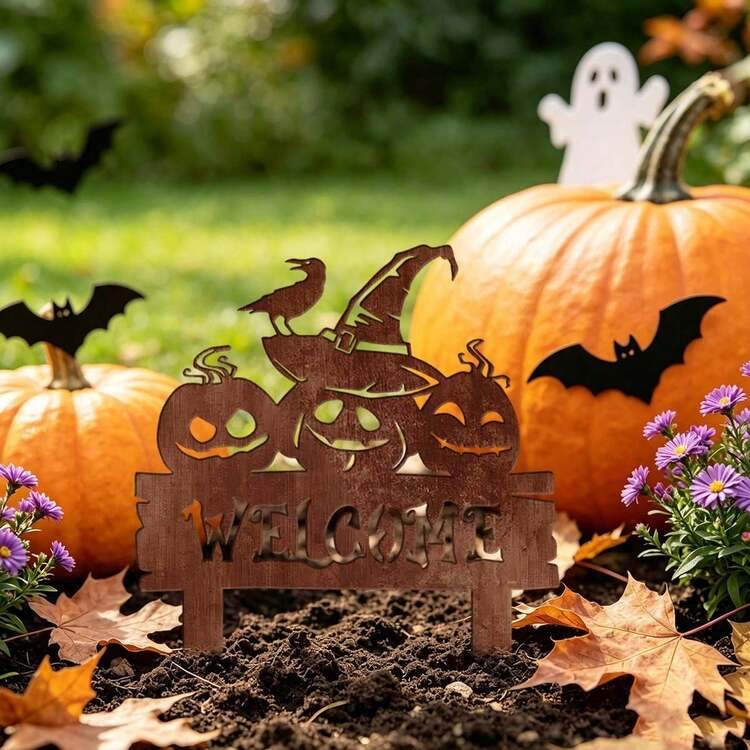 Enfeites de Halloween para Jardim da Casa