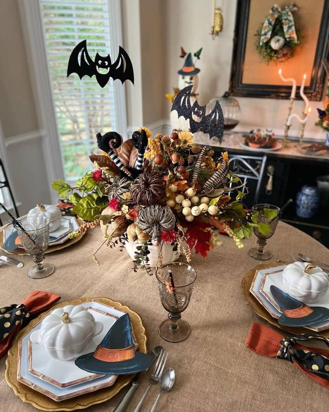 Enfeites para Mesa de Halloween