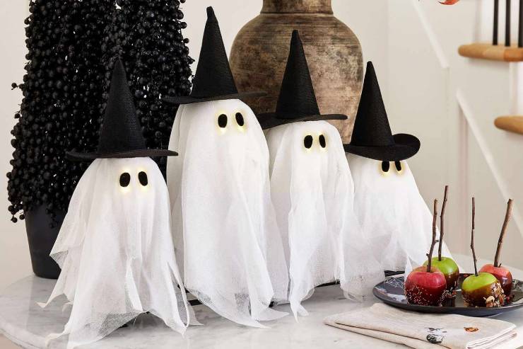 Fantasmas para Mesa de Halloween