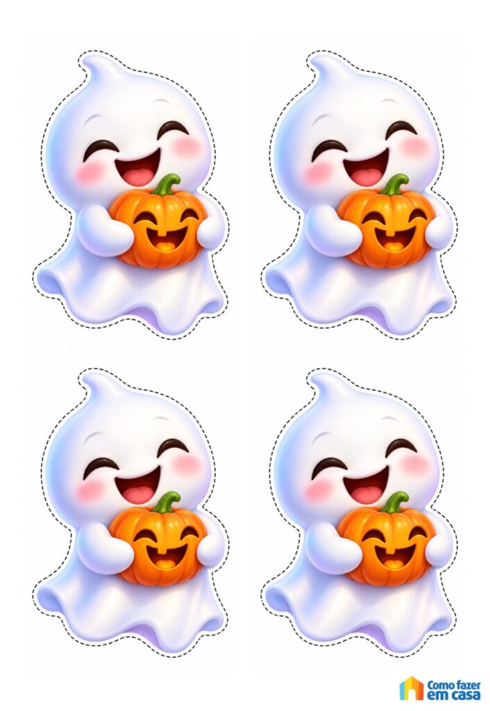 Moldes de Fantasminhas