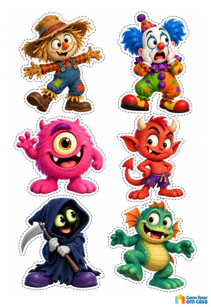 Moldes de Halloween