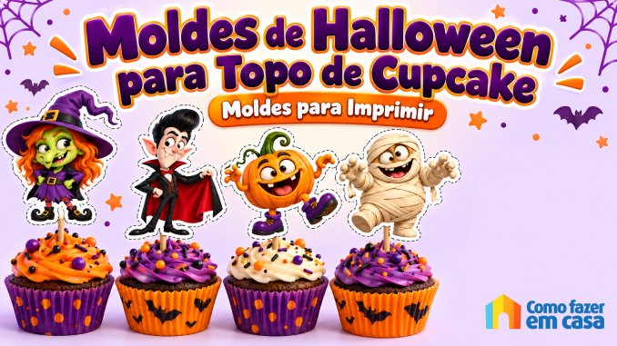Molde de Cupcake de Halloween