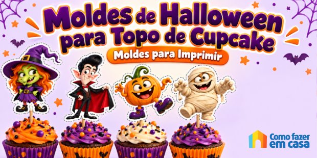 Moldes de Cupcake de Halloween